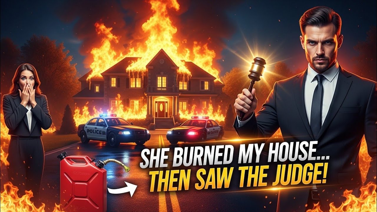 HOA President Burned My House… Then Froze When She Saw Who Was in the Judge’s Chair