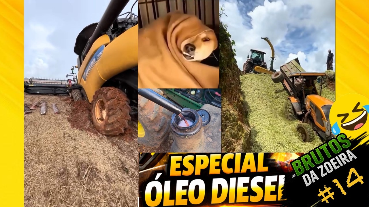 TENTE NÃO RIR: Especial Óleo Diesel | Brutos da Zoeira #14 - Comédia Bruta