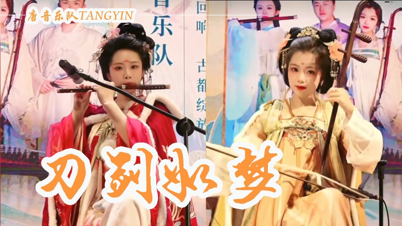 唐音乐队 | cover《刀劍如夢》西安大唐不夜城演出 | 中國樂器 Chinese music