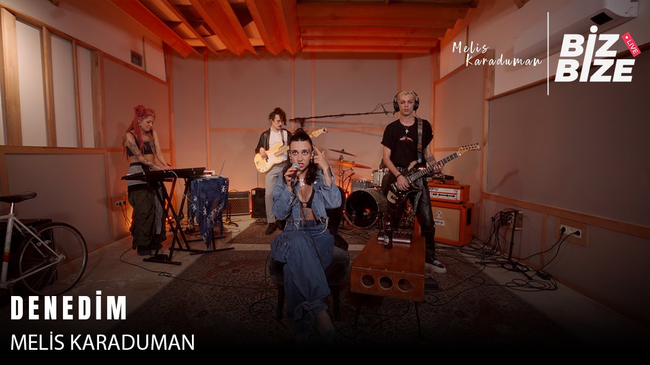 Melis Karaduman - Denedim (Lucid Dreams) | Biz Bize Live Session |