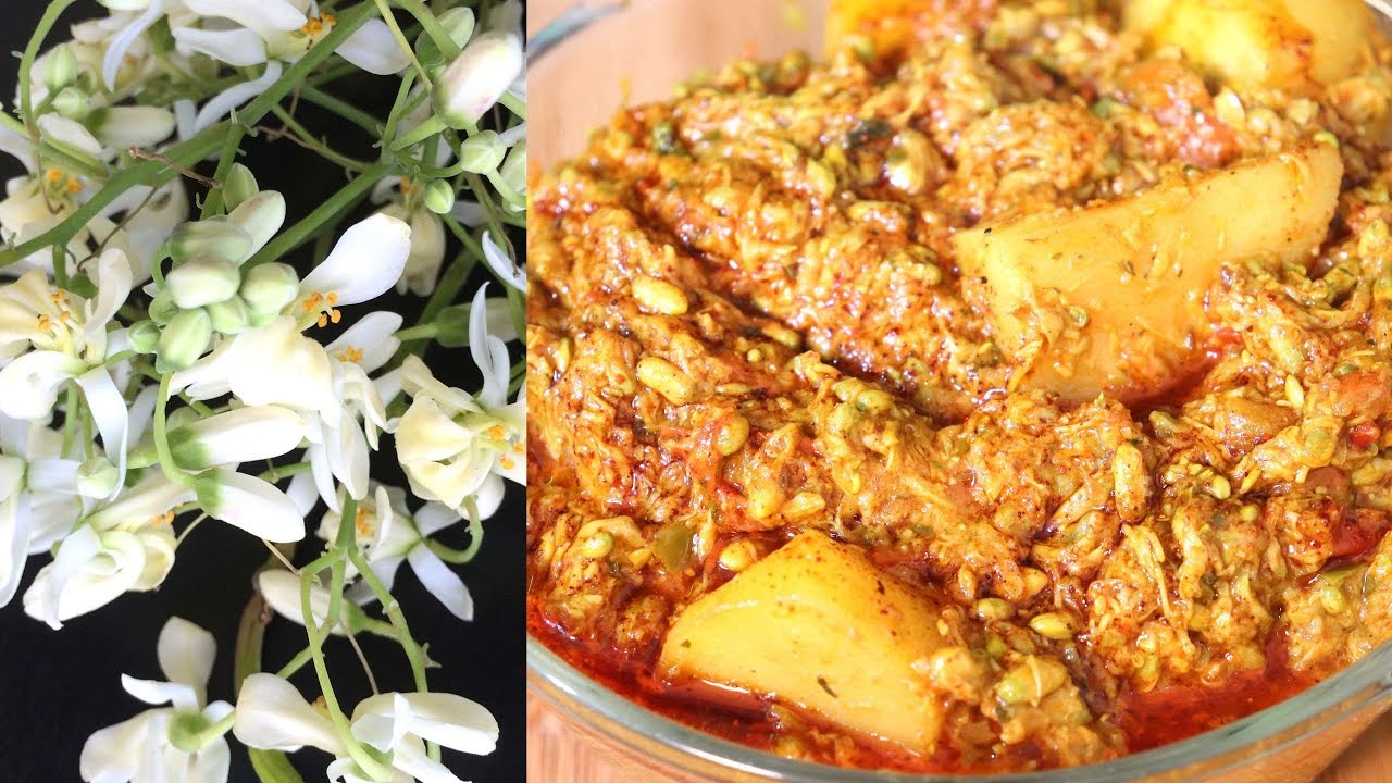 आलू की सब्जी बनाएं सहजन के फूल के साथ बिना लहसुन प्याज के | Aloo Ki Sabji | Sehjan Ke Phool Ki Sabji
