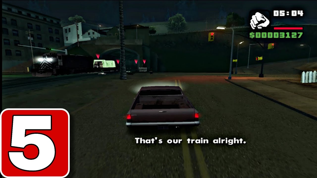 GTA San Andreas Part-5 | Train Assault 