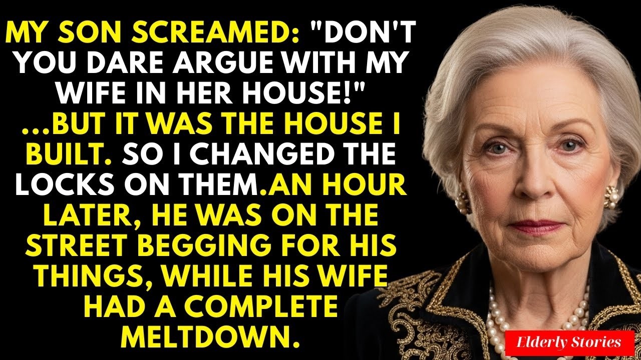 Don't Argue With My Wife In Her House! My Son Yelled, Even Though It Was MY House.
