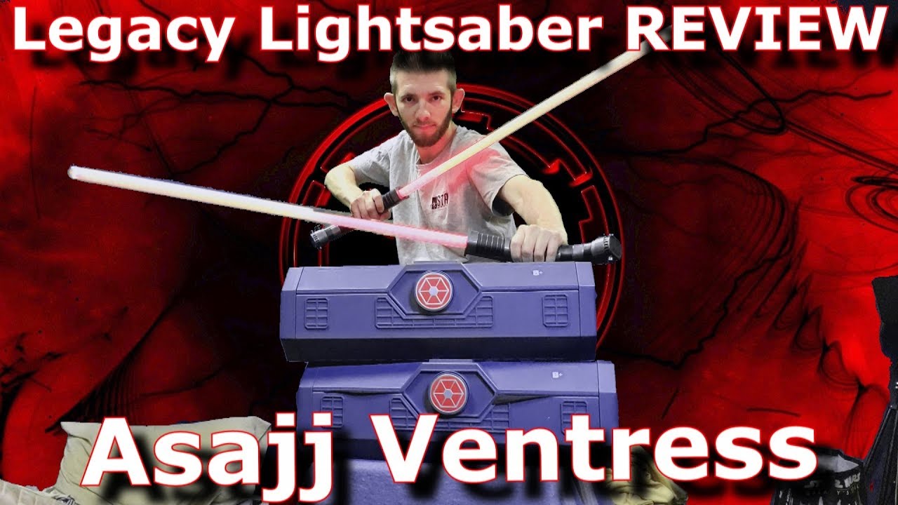 Star Wars Galaxy's Edge: Asajj Ventress Legacy Lightsaber Review