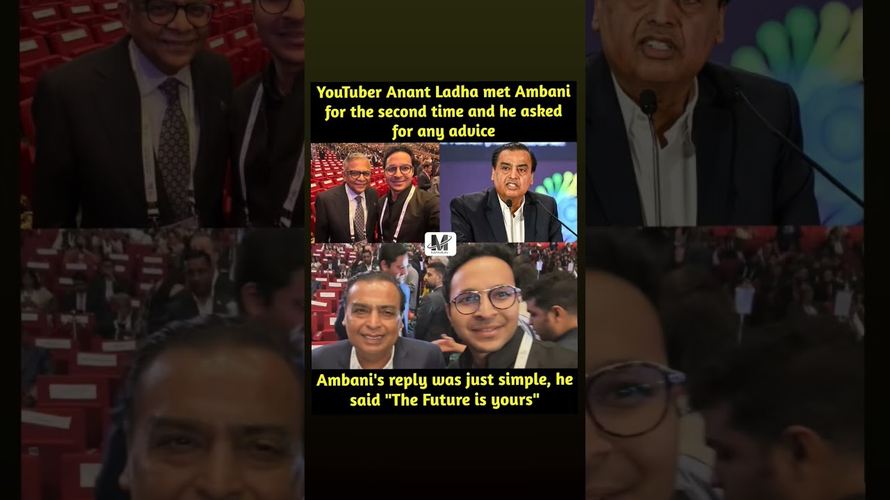 Mukesh Ambani's Simple Advice for the Future! 🚀##shots ##Ambani 🤯
