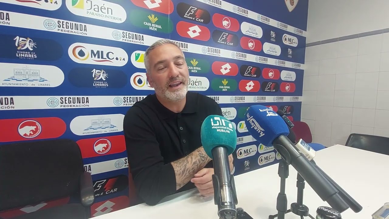 Rueda de prensa  de Arzu tras el empate en Linares. (22/02/2026)