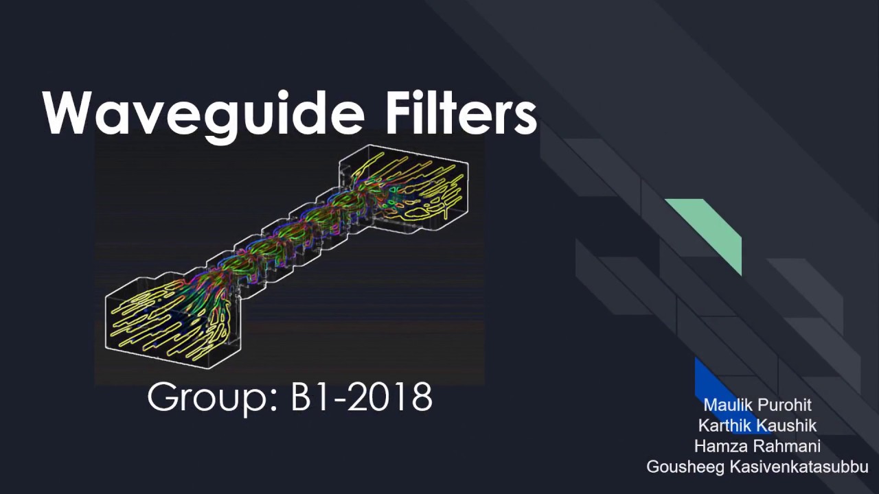 Waveguide Filters - EE2FH3