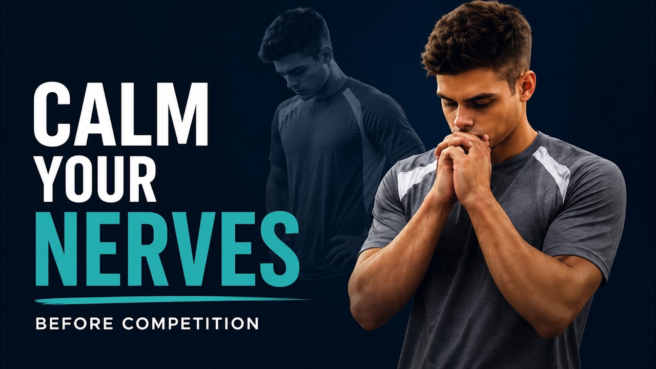 How to Calm Nerves Before a Game (A Simple 4-Step Process)