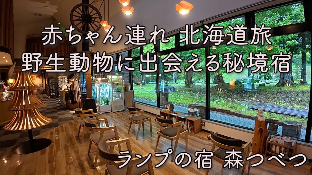 【赤ちゃん連れ北海道旅】家族風呂と野生動物に癒される宿| ランプの宿 森つべつ