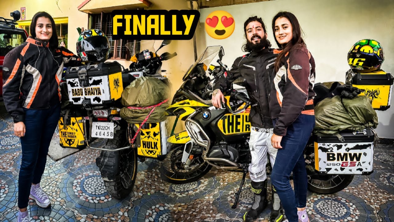 Finally Bmw Pr Assam Aur Tripura Ki Long Ride Shuru Hohi Gayi 😍
