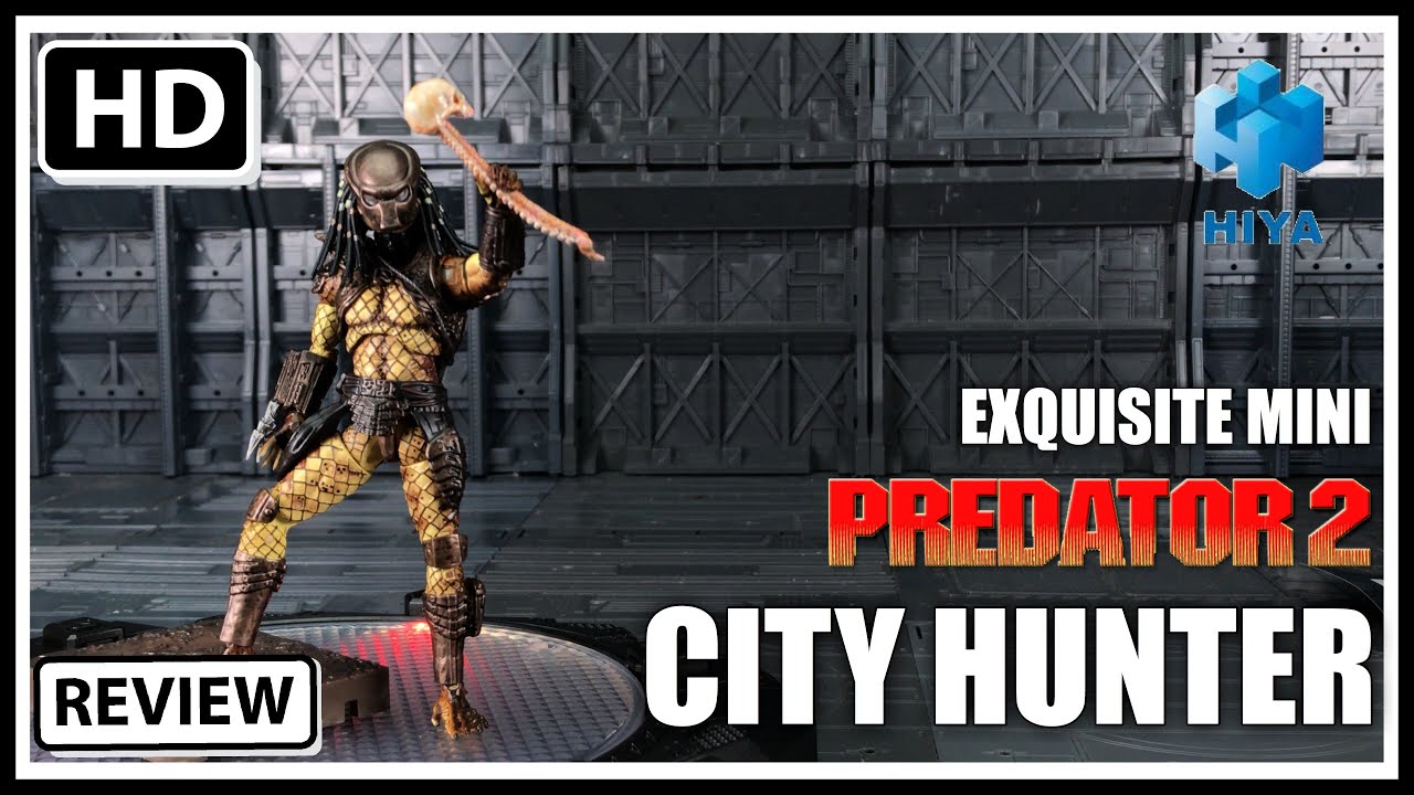 HIYA Toys 1/18 Exquisite Mini L0017 Predator CITY HUNTER Review
