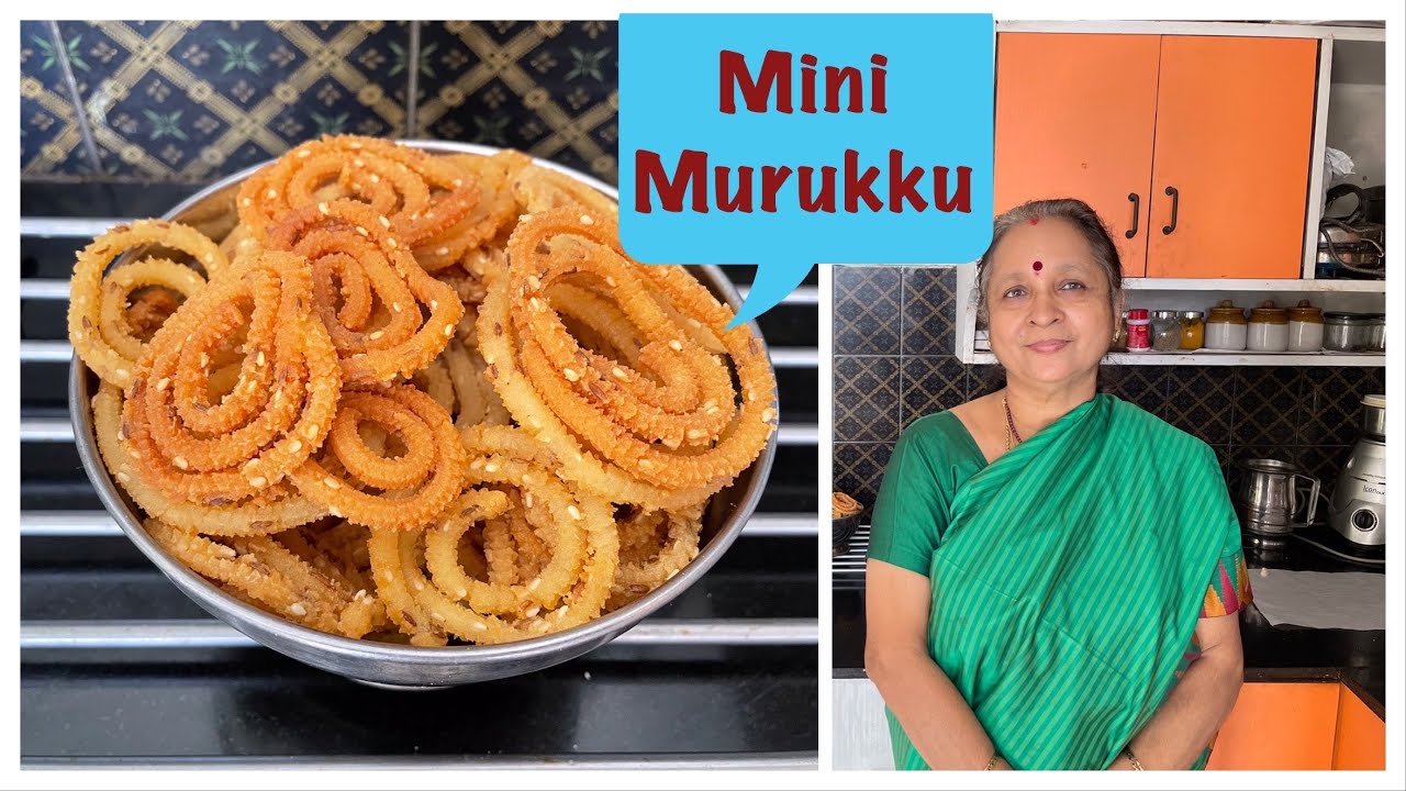 Mini Murukku  !  Deepavali Savoury!!  Tasty  Crunchy South Indian Snack  !!