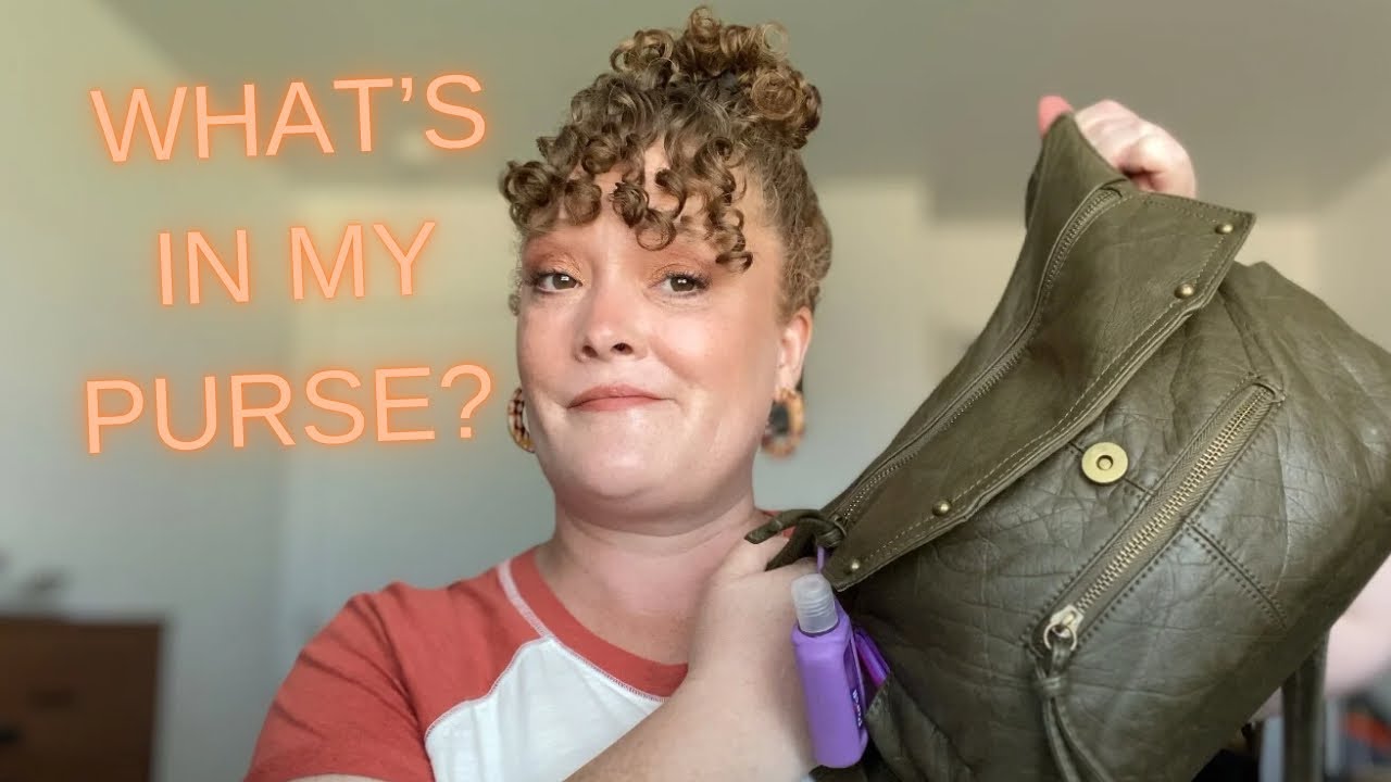 WHAT’S IN MY PURSE? | Curly Girl Angela G