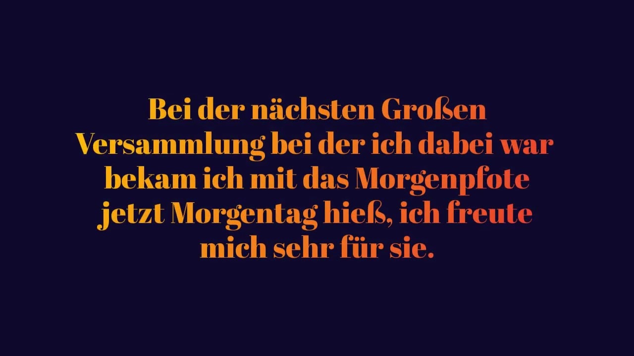 Abendnacht's Geschichte (Ausgedacht)