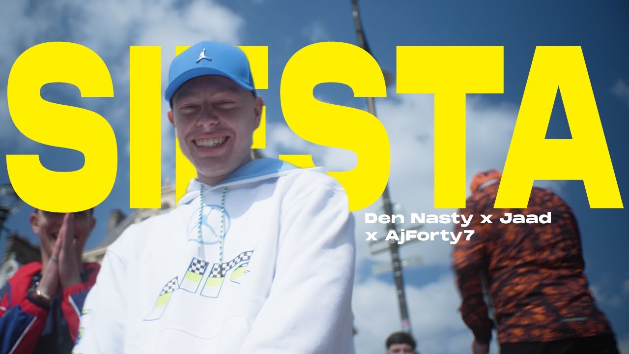 Den Nasty: Siesta (Ft Jaad & AjForty7) (Official Music Video) 4K