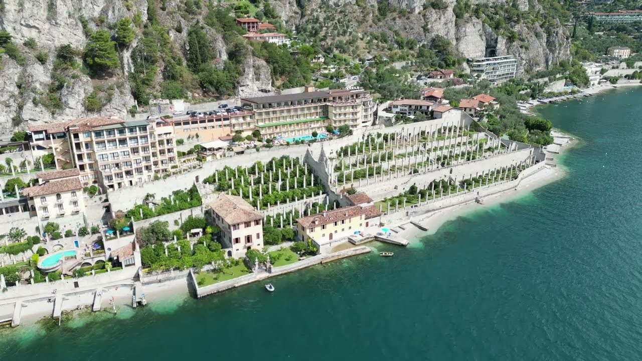 Limone Sul Garda & Gargnano 2022   DJI 4K