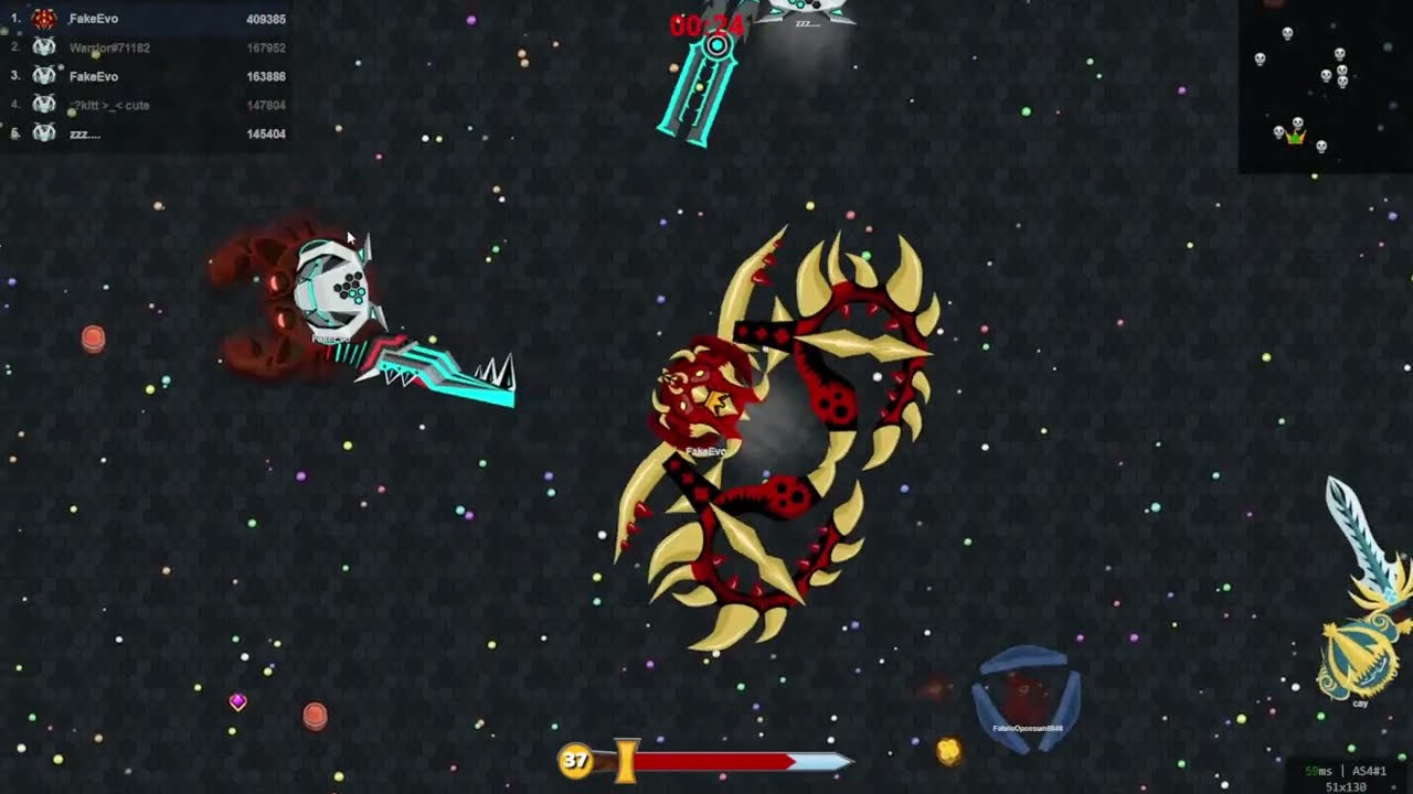 Evowars.io I Lên Mega III Trong Deathmatch