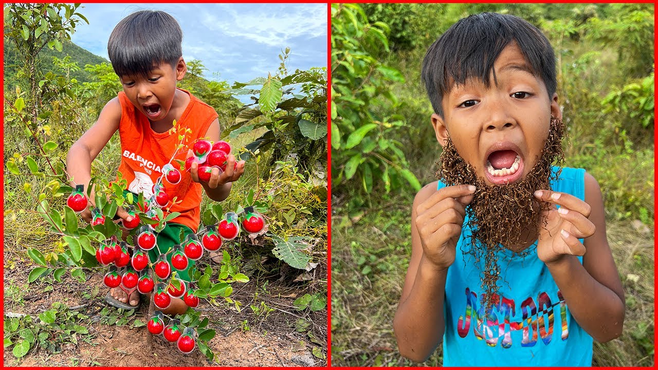 Survival Skills: SMART idea and USEFUL with single mom in forest #bushcraft #camping #outdoors #idea