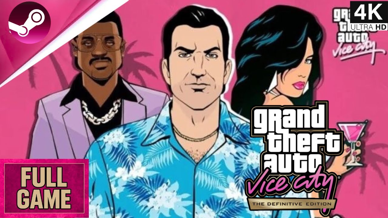 GTA Vice City: The Definitive Edition (PC) Full Story Gameplay  | No Commentary | 4K 60FPS | AGR 🔥