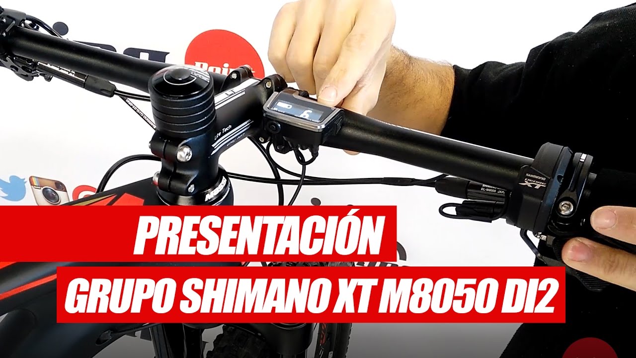 PRESENTACIONES PRODUCTO | Grupo Shimano XT M8050 DI2