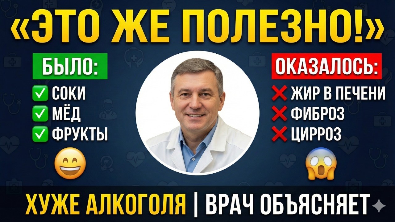 Печень НЕ БОЛИТ, пока не станет ПОЗДНО! 7 сигналов, которые вы игнорируете | Кому 55+ обязательно