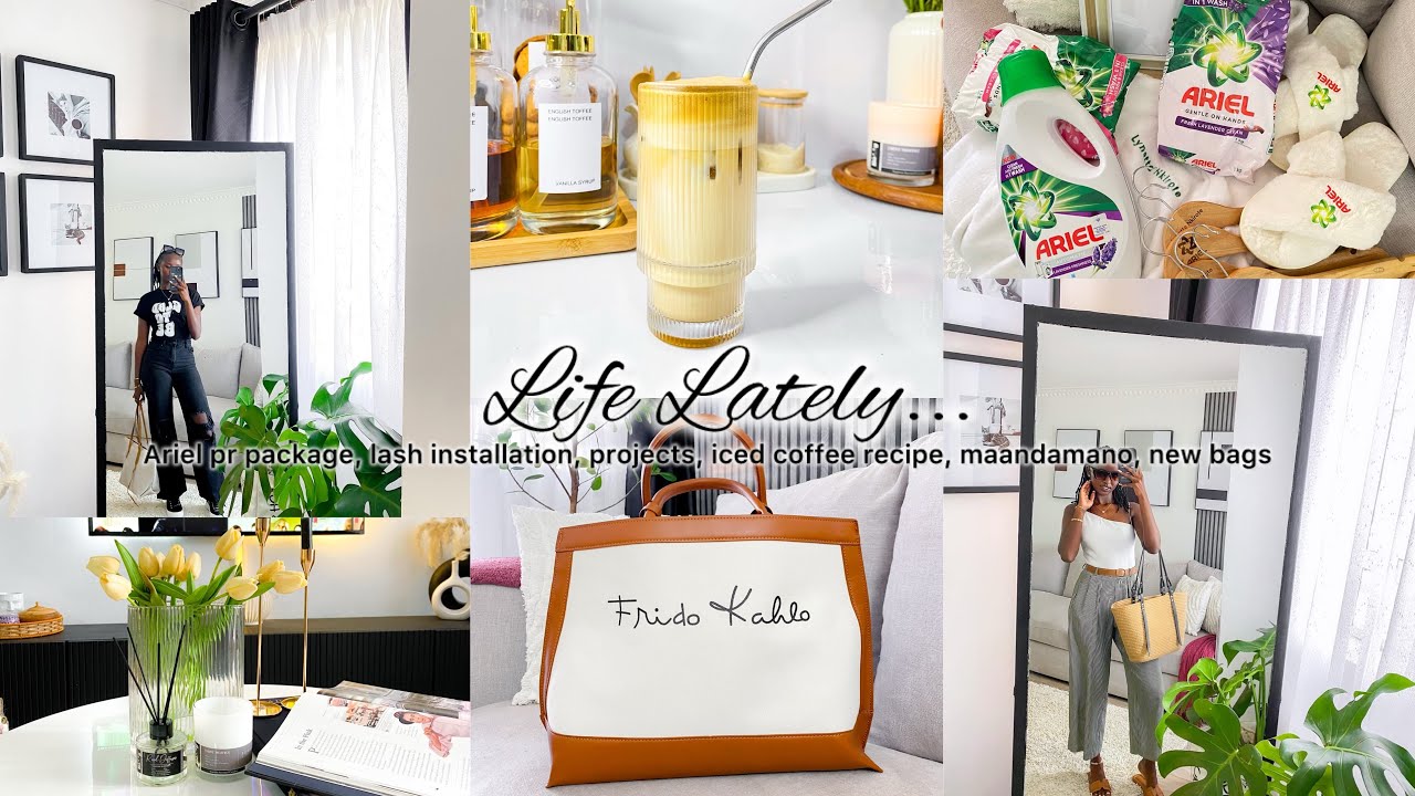 LIFE LATELY: Bedroom Reset || Iced Coffee Recipe || New bags || Maandamano ||Think Twice haul & more