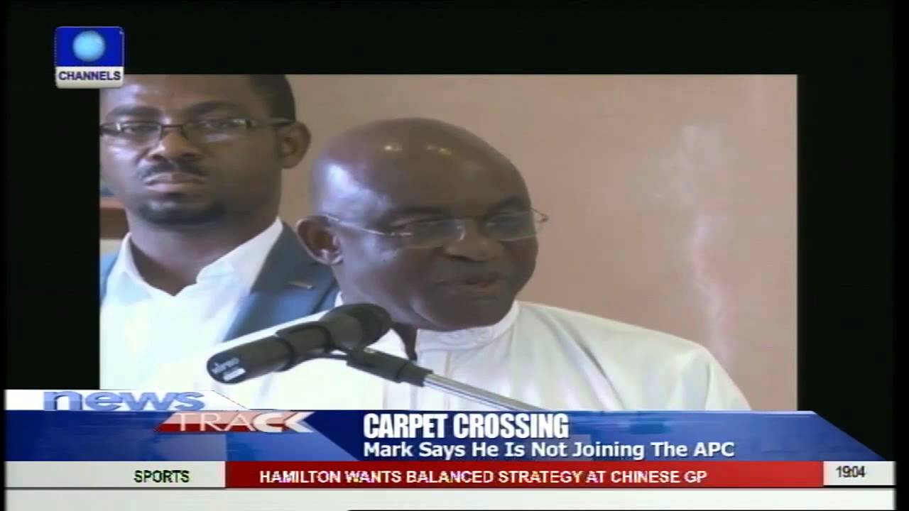 Senate President, David Mark, Denies Defection Rumours 08/04/15