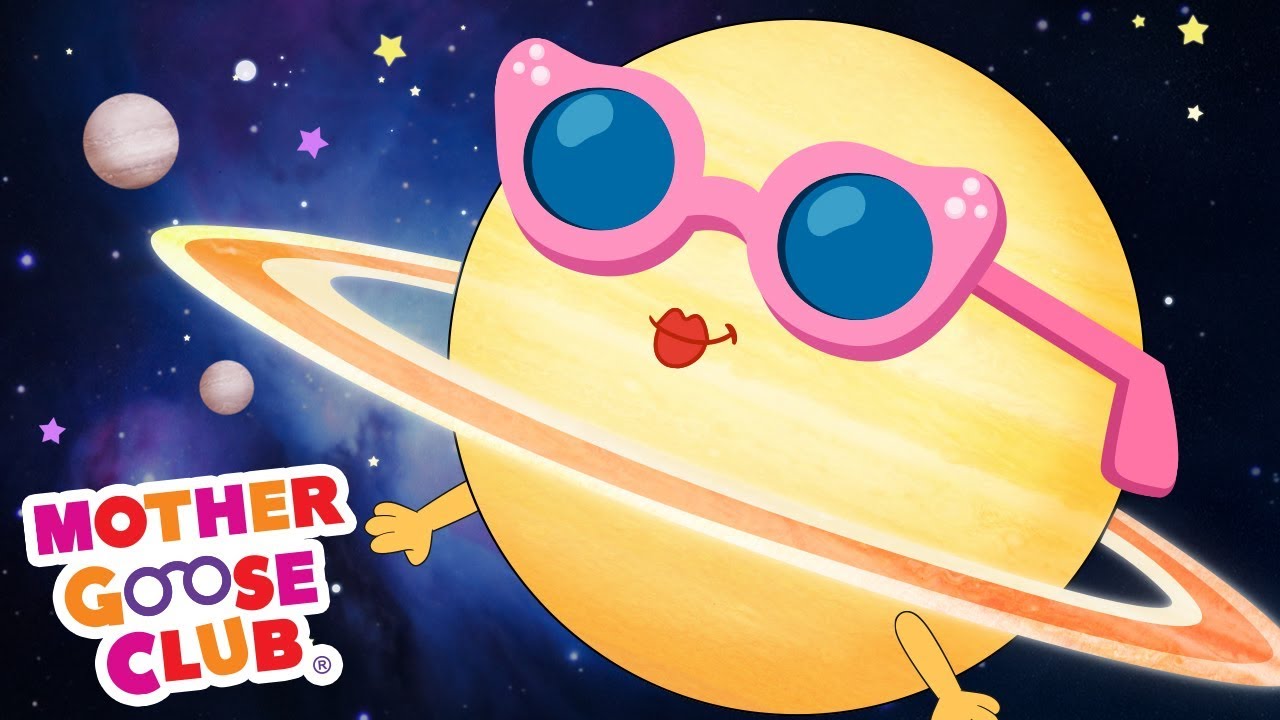 Eight Planets + More | Mother Goose Club Cartoons