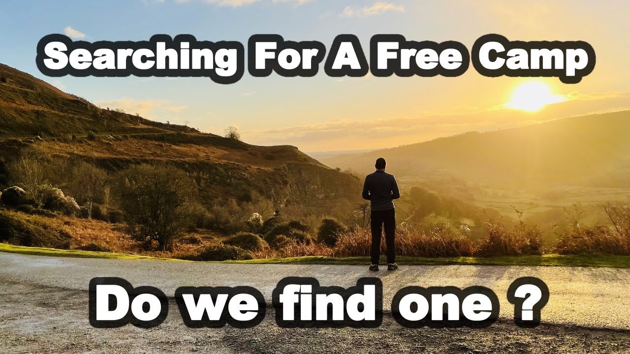 Searching for a free camp spot in Wales - will we find one ?