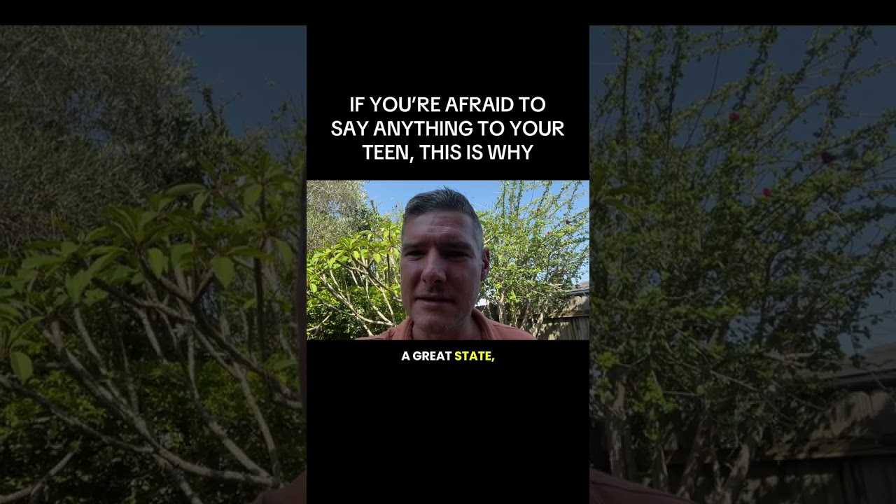 IF YOU’RE AFRAID TO SAY ANYTHING TO YOUR TEEN, THIS IS WHY