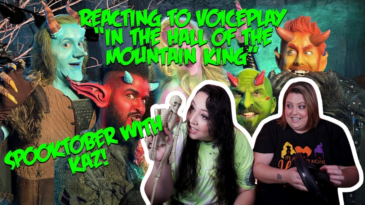 РЕАКЦИЯ НА VOICEPLAY — В ЗАЛЕ ГОРНОГО КОРОЛЯ — ПРИ УЧАСТИИ ЭЛИЗАБЕТ ГАРОЦЦО (SPOOKTOBER)