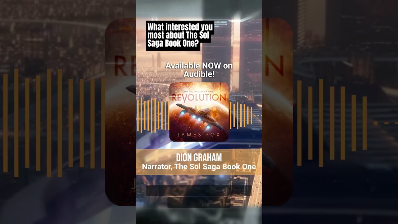 Check out the full #Narrator Interview on our channel! #audiobooks #voiceover #scifi #narration
