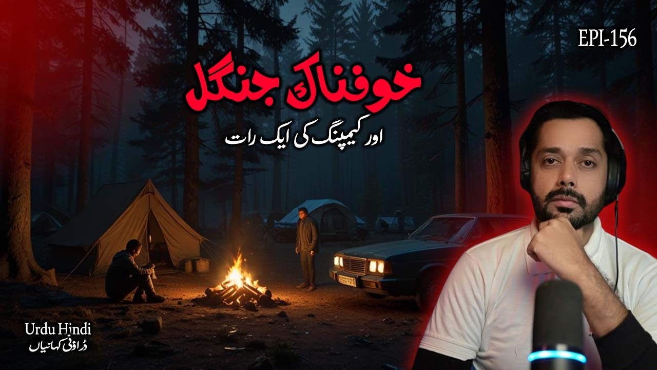 Scary Forest and Terrifying Night Camping | Horror Stories in Hindi | Horror Stories in Urdu