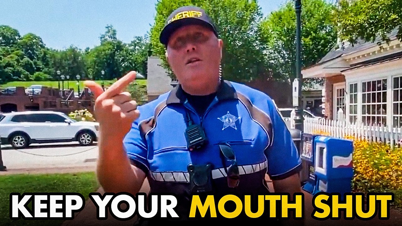 Walk of Shame Begins After Cop Violates First Amendment | Cops Get Owned