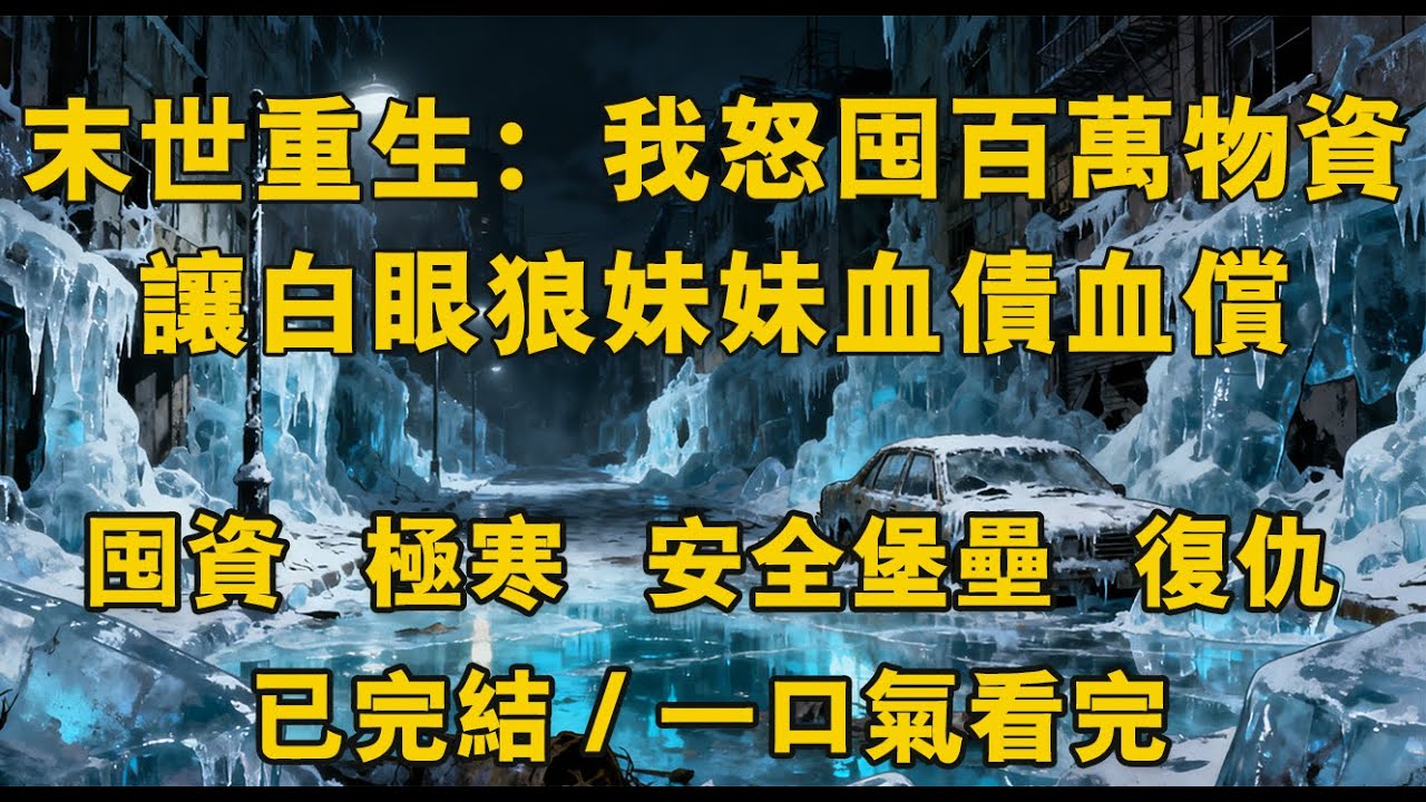 【完結/囤資】零下80度的暴風雪裏，我扒著自家院門的鐵欄杆，指甲縫裏全是冰碴。我掏心掏肺養了十年的妹妹齊小雨，正端著熱氣騰騰的火鍋，腳邊堆著我買的羽絨服和壓縮餅乾。 #末世 #爽文 #小説 #完結