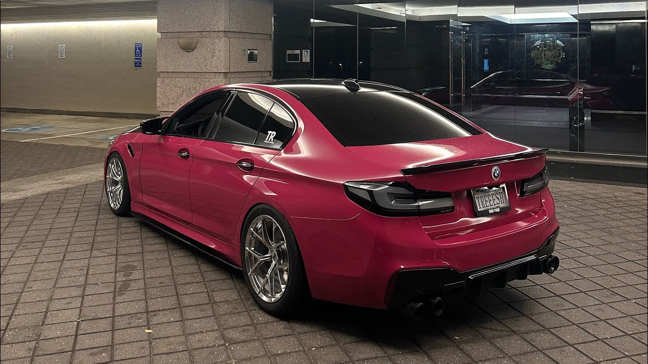 Спешу на ужин на 700-сильном BMW 540i