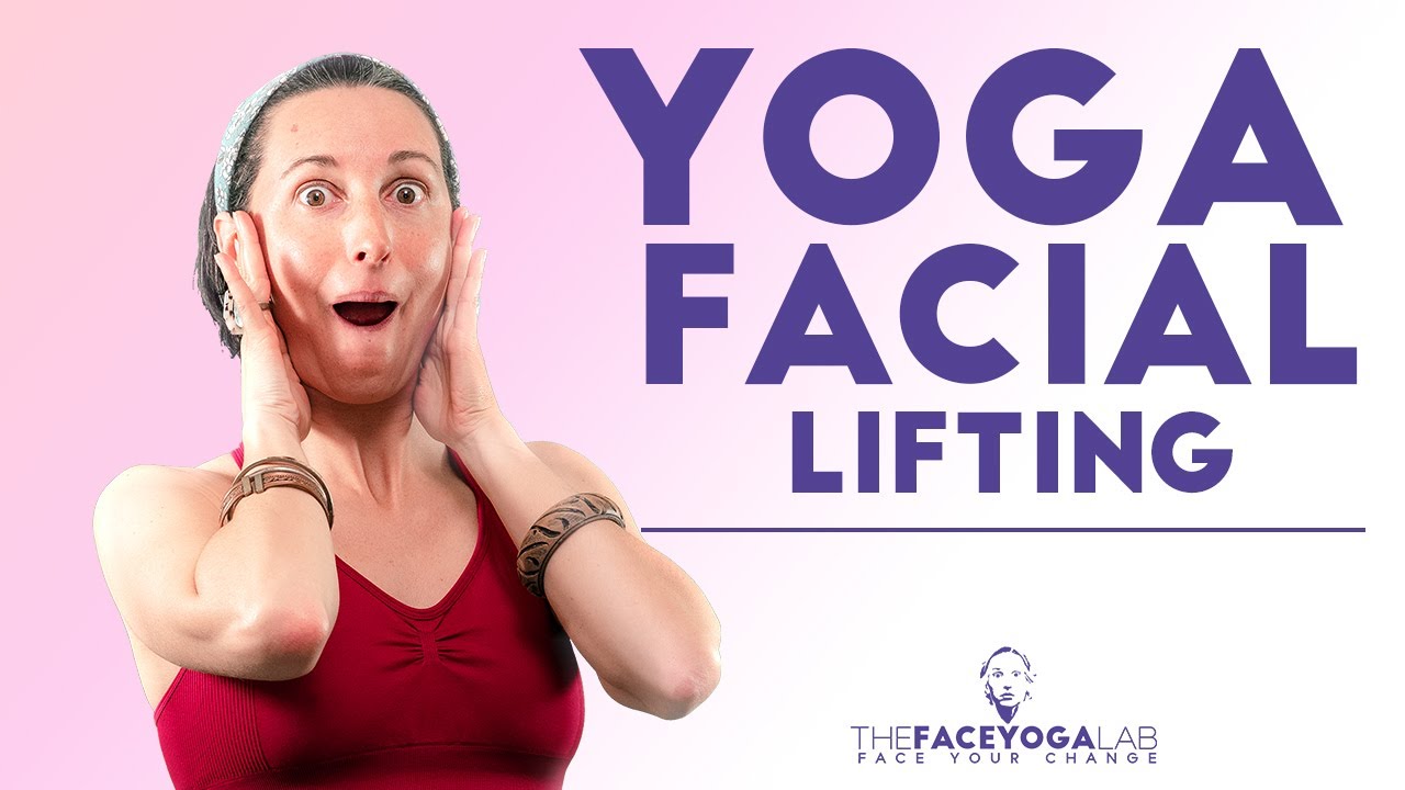 👉RUTINA CONTRA LA FLACIDEZ DE LA CARA- LIFTING NATURAL CON EL YOGA FACIAL💖