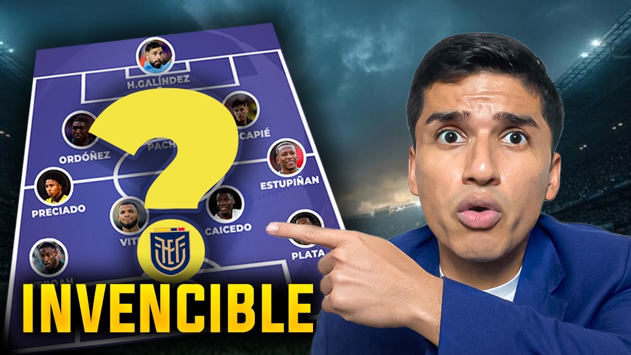 La ALINEACIÓN que debe usar Ecuador vs Marruecos