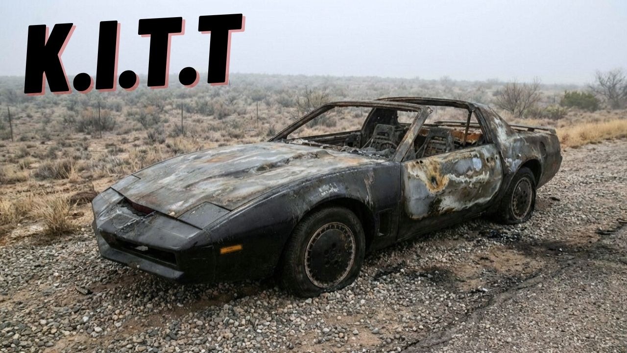 Burned KITT Found in the Woods?! Full Restoration of the Knight Rider Legend