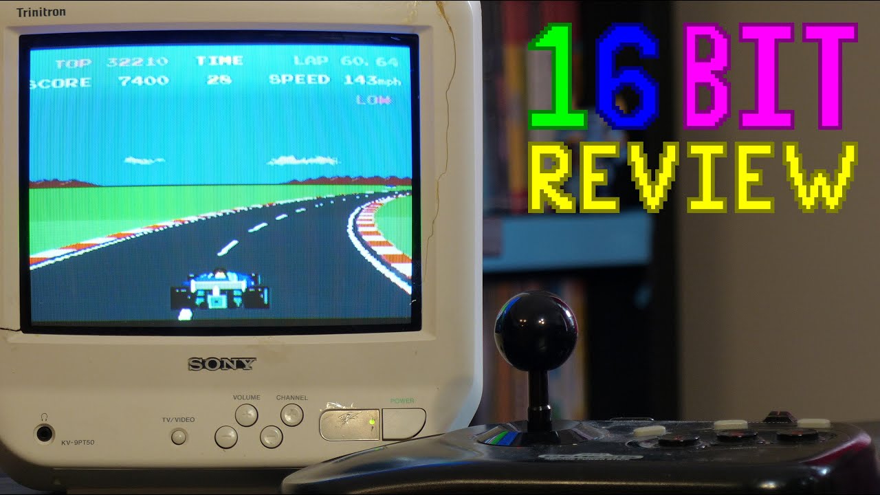 Pole Position II Mini Review 16 Bit Game Review