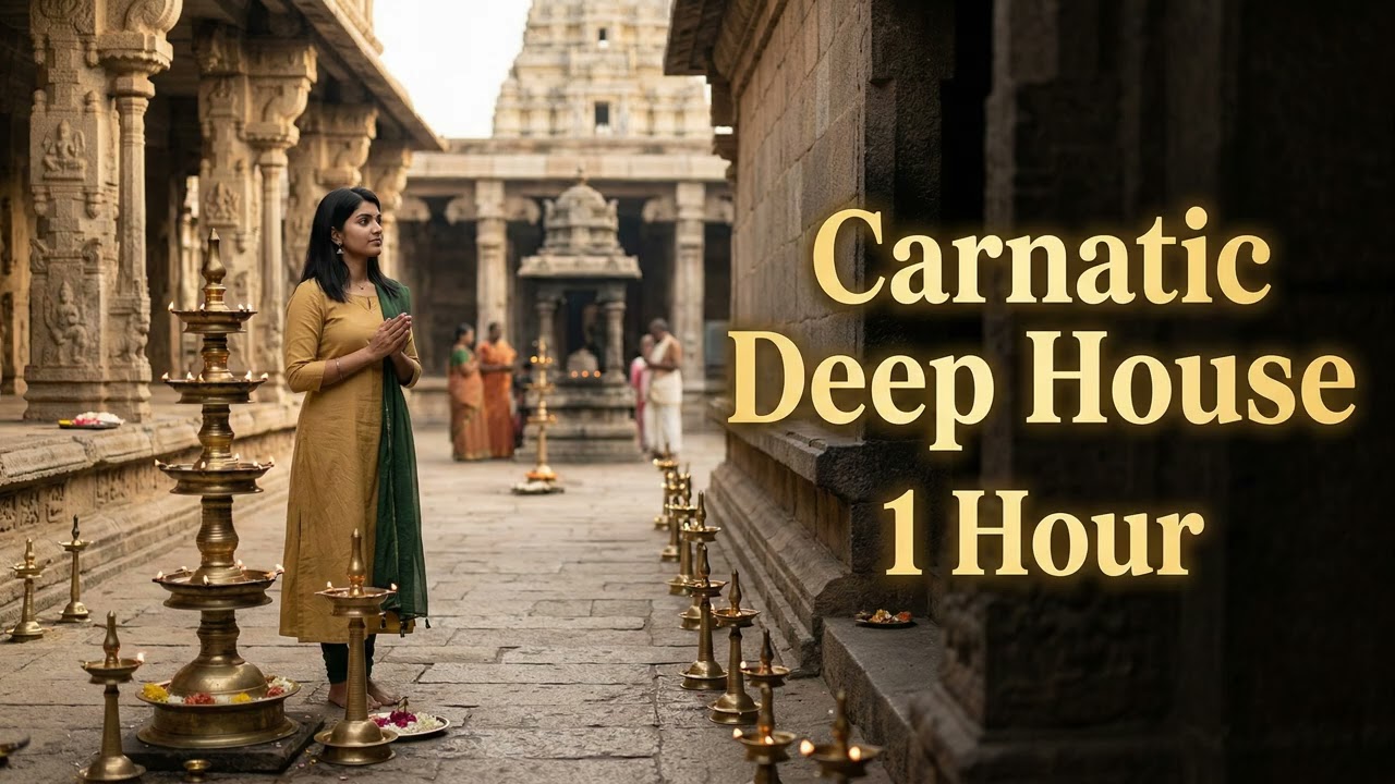Carnatic Deep House 1 Hour Flow | South Indian Hypnotic House Mix