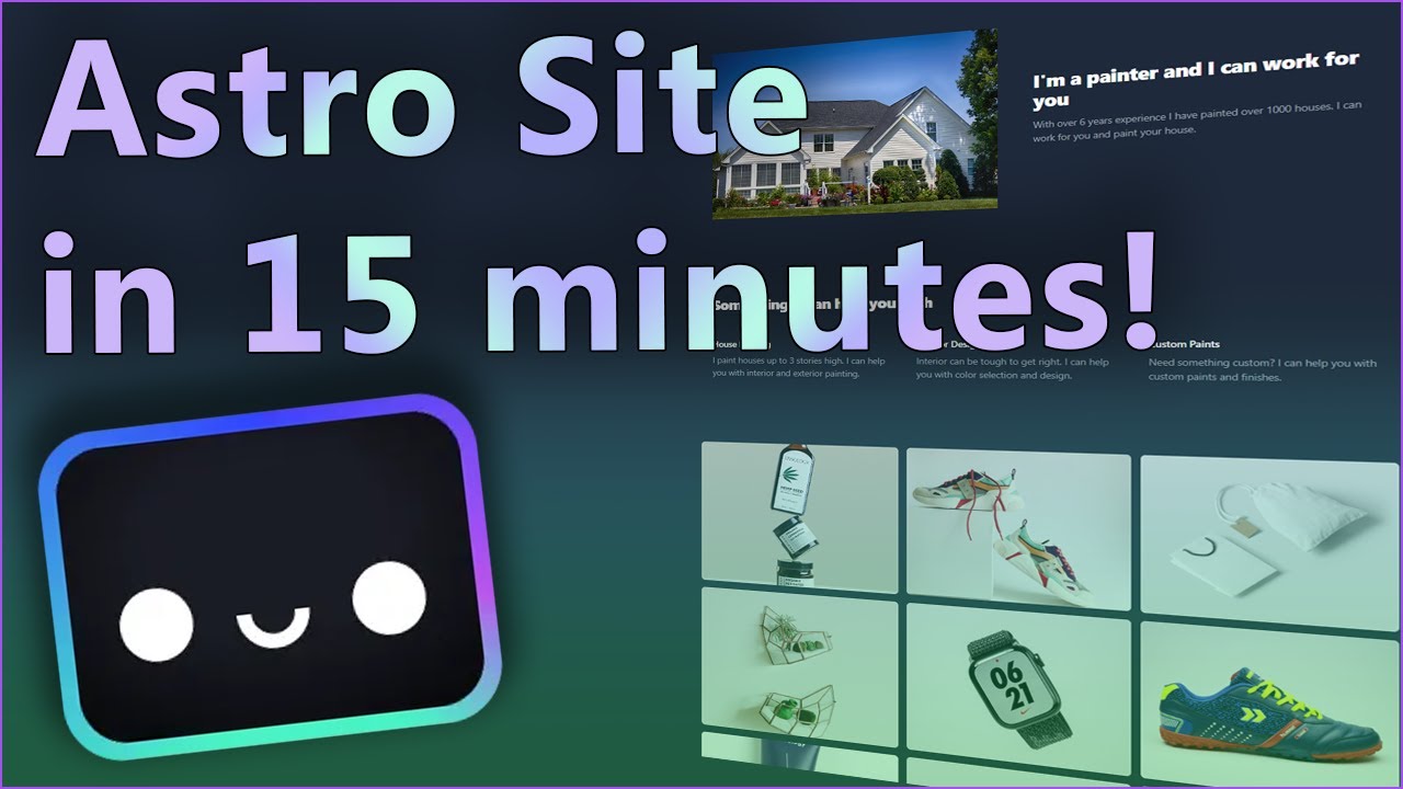 Build an Astro site in 15 minutes! Using a template I made (Tailwind, Flowbite UI, Formspree)