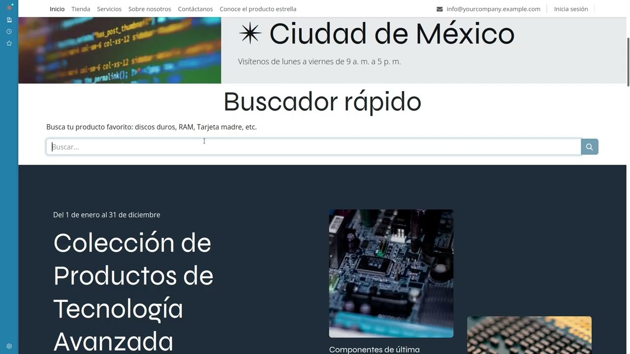 Odoo 19 - eCommerce - Crea tu Tienda en Línea sin Programar y Vende Más con un ERP Integrado