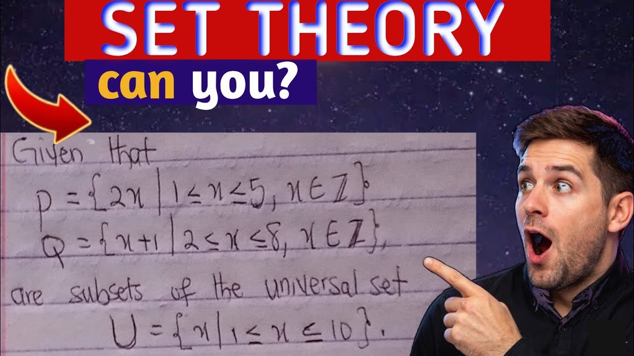 Set theory questions and solution 