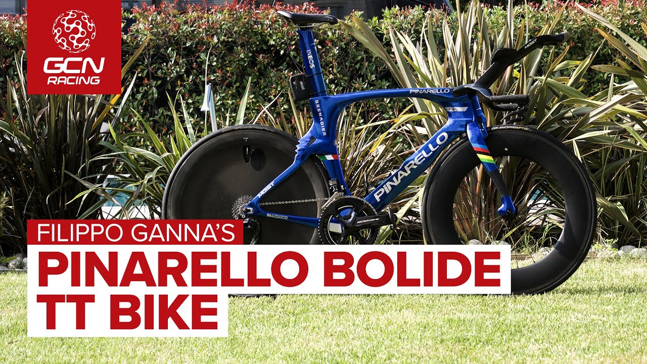 The Fastest Bike In The World | Filippo Ganna's Pinarello Bolide Time Trial Bike