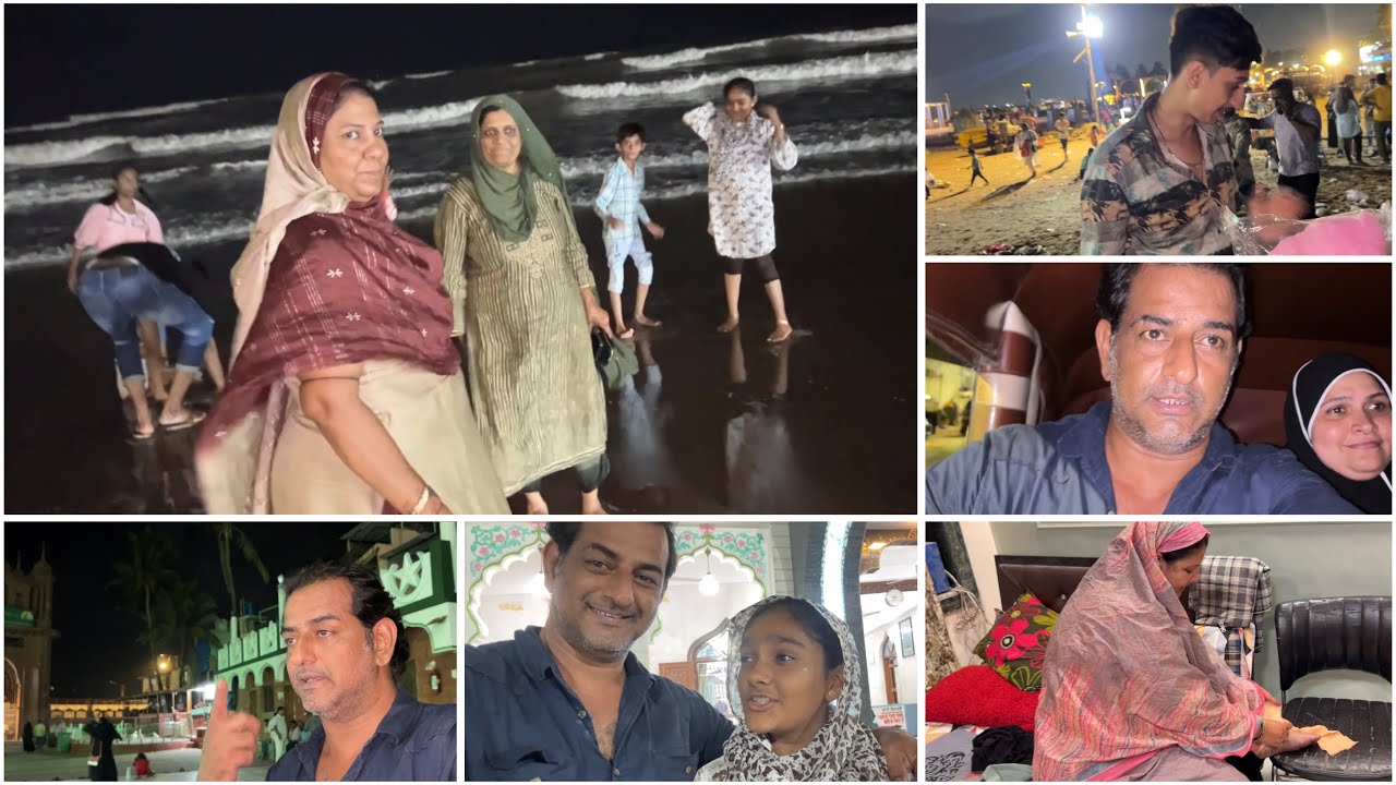 Aaj humlog gaye Versova Dargah aur juhu chopati😍💃/ Pheli bar bheno ke sath itna ghum rahe hai🥰