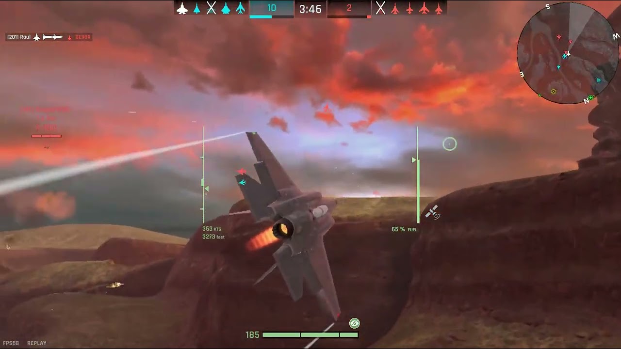 F35 Cañón 6 Derribos