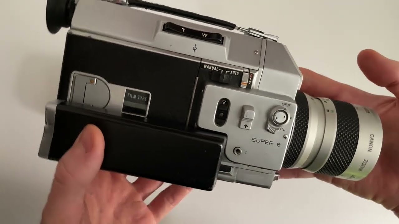 Check Canon Auto Zoom 814 Super 8 Film 8mm Camera for Etsy shop