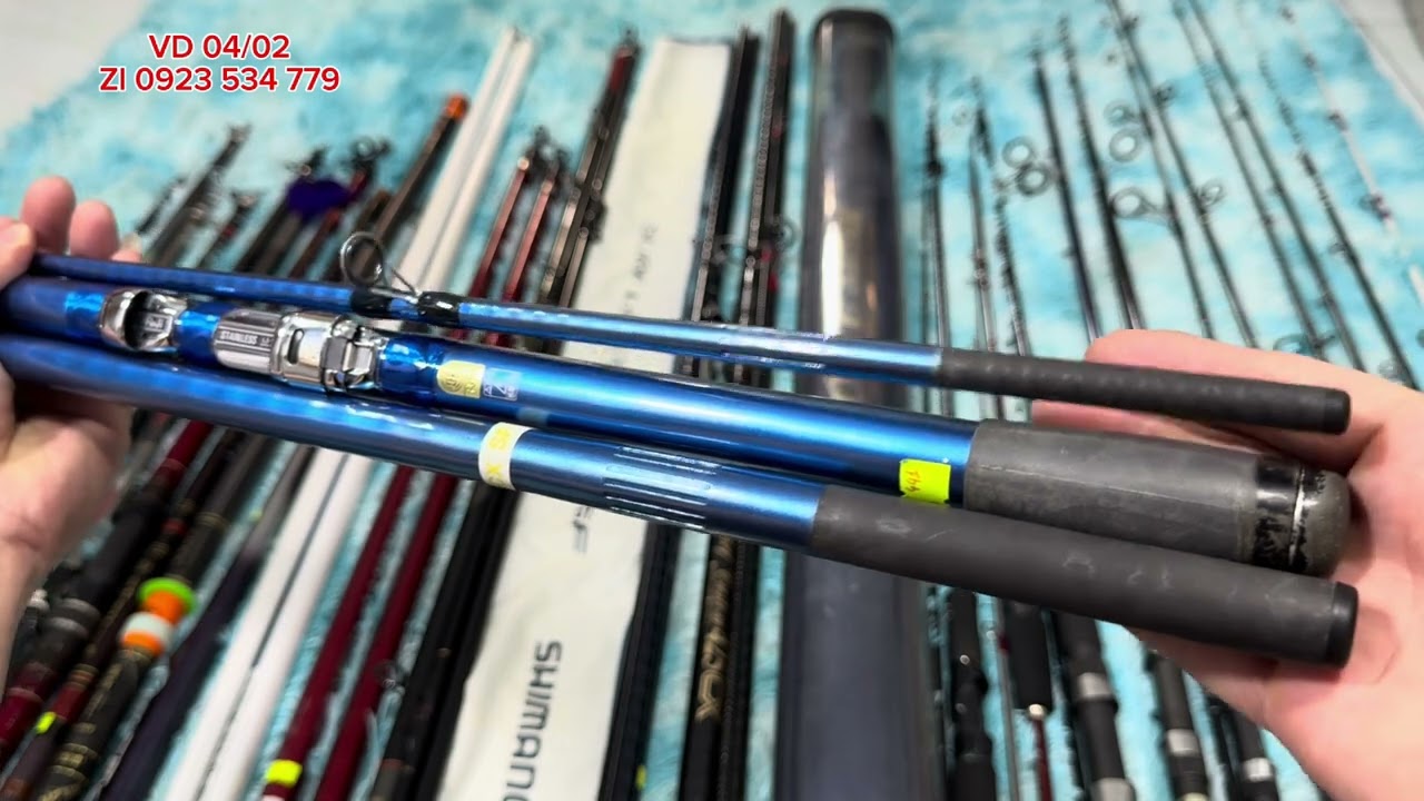 vd 04/02 cần câu nhật bản. KEVLAR DAIWA 5M3 5.zl 0923 534 779