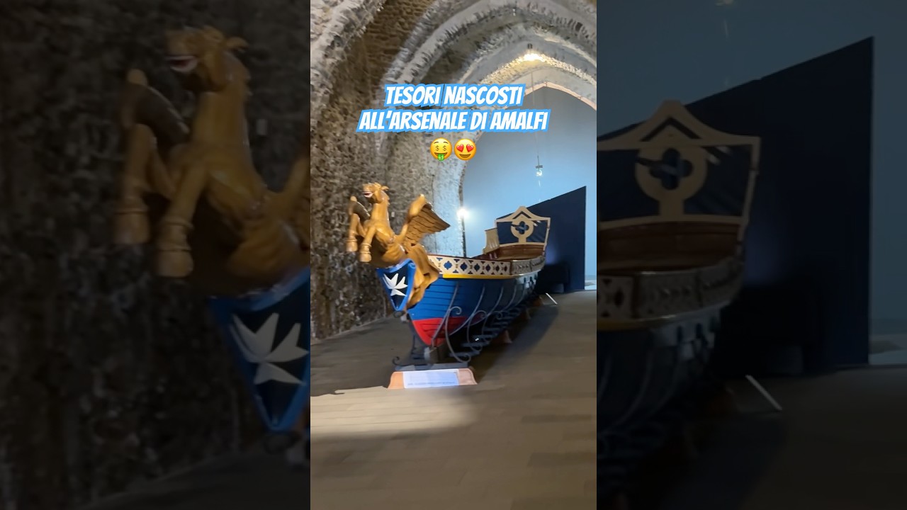 Tesori Nascosti all’Arsenale di Amalfi – Storia e Segreti del Mare ⚓️🏰